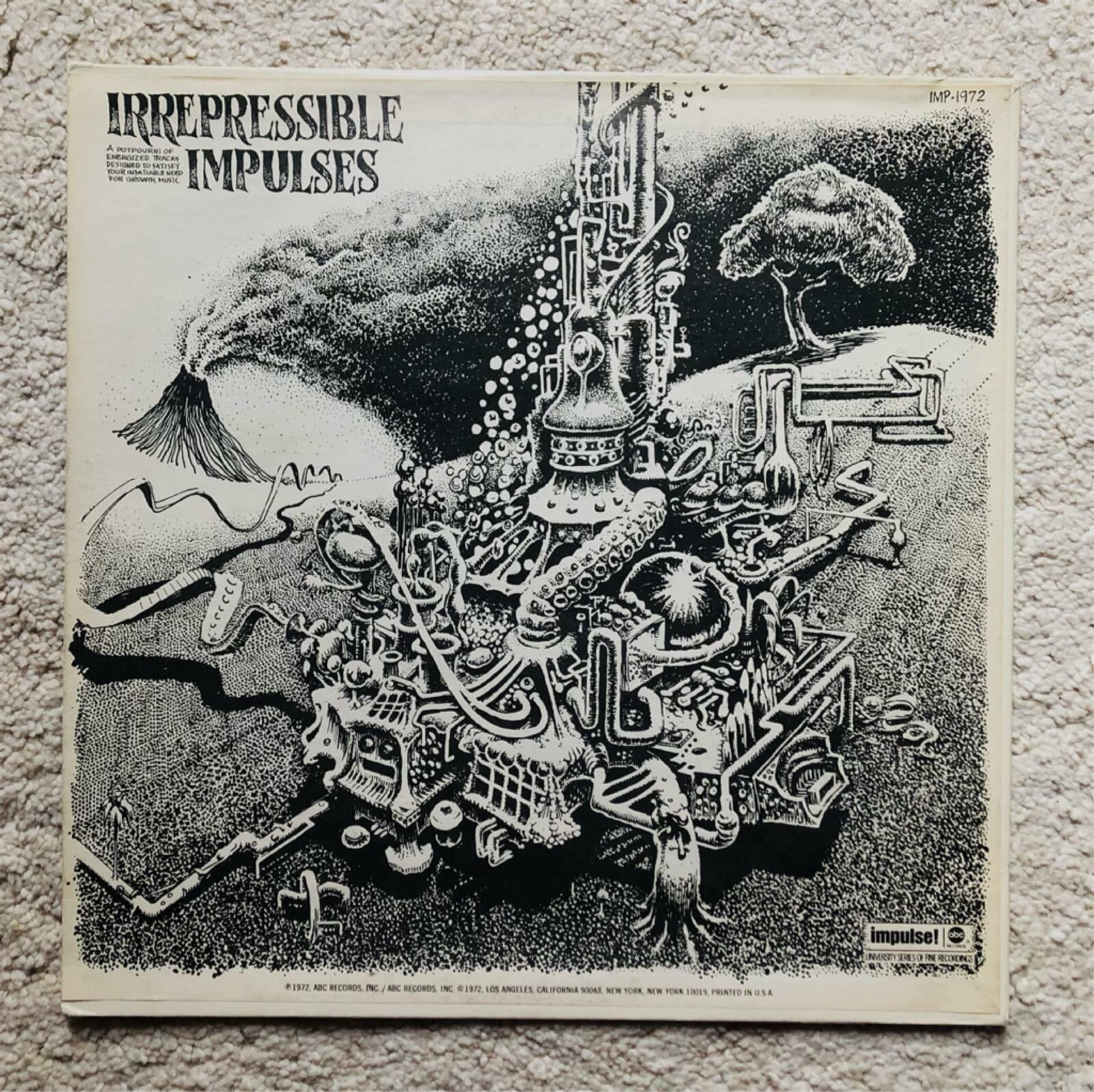 [LP]수입원반 compilation Irrepressible Impulses by various artists IMP-1972