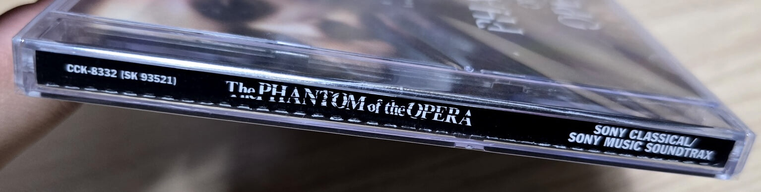 (미개봉) OST - 영화 The Phantom Of The Opera (오페라의 유령) / 조엘 슈마허 + 앤드류 로이드 웨버