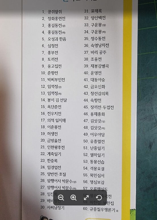 야심만만 한국고전 천자문 1~60 (전60권중 총59권) - 17번없음 / 한국고전과 함께 배우는 야심만만 천자문 (8급~4급 한자 수록) / 김봉곤 외 / 예손미디어 [상급] - 실사진과 설명확인요망