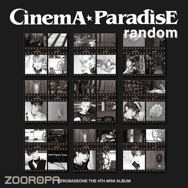 [미개봉/DIGIPACK] 제로베이스원 ZEROBASEONE CINEMA PARADISE 4집