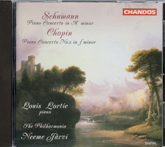 [수입] Schumann Piano Concerto Op.54 & Chopin Piano Concerto No.2 Op.21 - Lortie / Jarvi