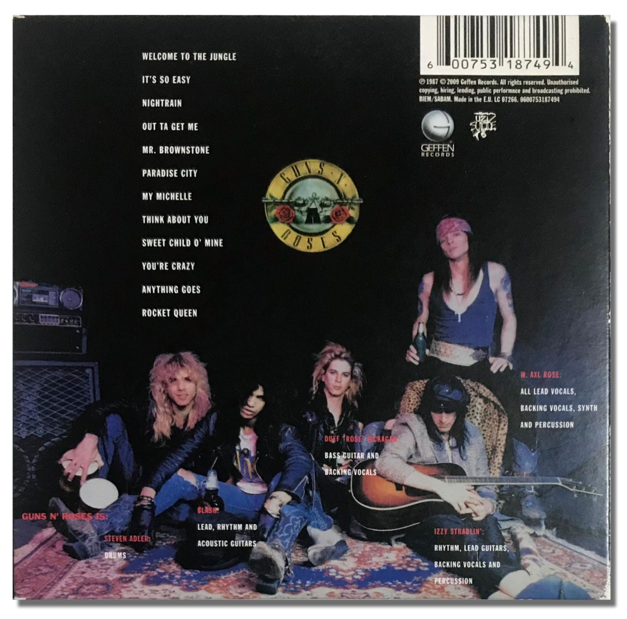 [수입CD] Guns N‘ Roses - Appetite for Destruction (Digipack)