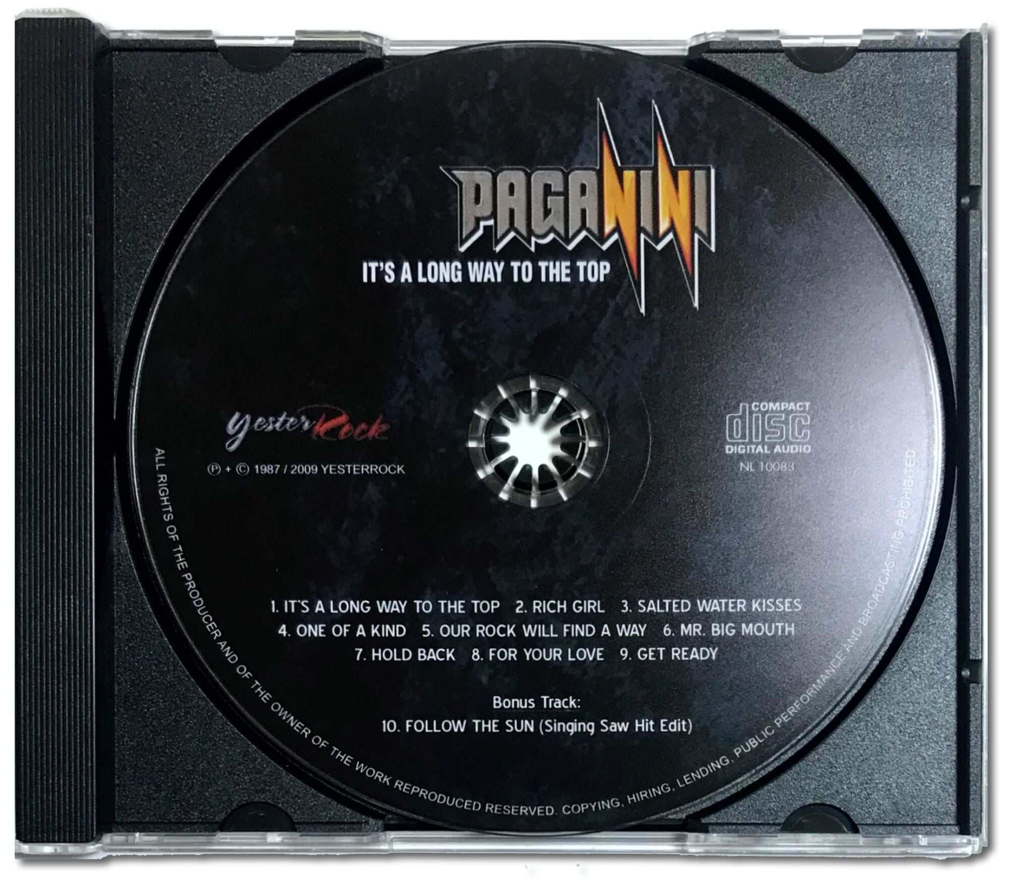 [유럽반CD] Paganini-It's A Long Way To The Top