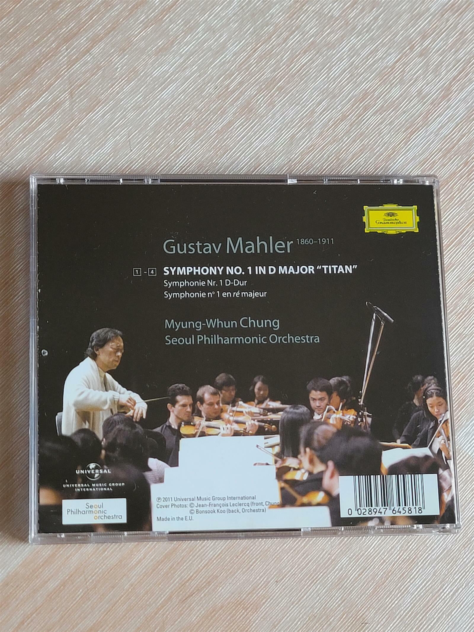 정명훈 / 서울시향 - 말러: 교향곡 1번 '타이탄' (Gustav Mahler: Symphony No. 1 'Titan')