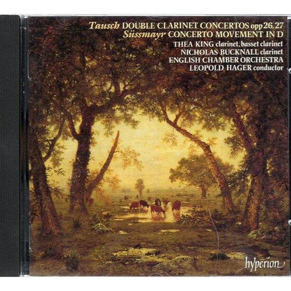 타우쉬 : 더블 클라리넷 협주곡 (Tausch : Double Clarinet Concertos)(CD) - Tausch &amp; Suessmayr