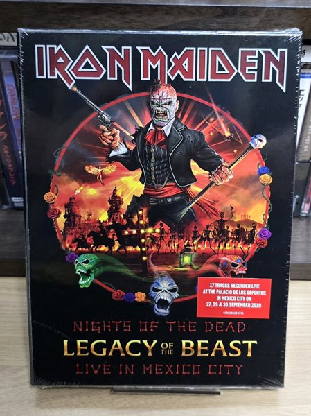 (미개봉 / 2CD / 디지북 슬립케이스 / 한정반 디럭스 에디션) Iron Maiden 아이언메이든 Nights Of The Dead, Legacy Of The Beast: Live In Mexico City