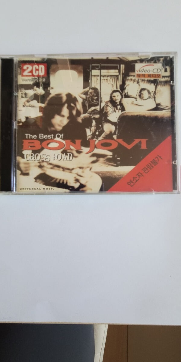 Bon Jovi - The best of cross road (뮤직비디오 VCD) 