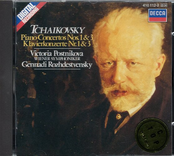 [수입] Tschaikovsky Piano Concertos No. 1 & 3 - Postnikova / Rozhdestvensky