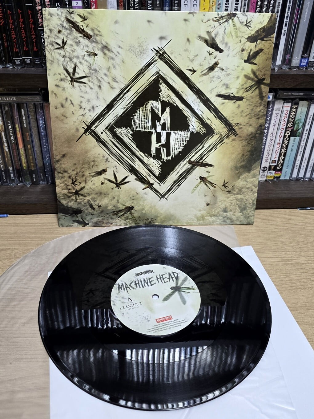 (10인치 LP 바이닐 / 메탈햄머 한정반) Machine Head - Locust