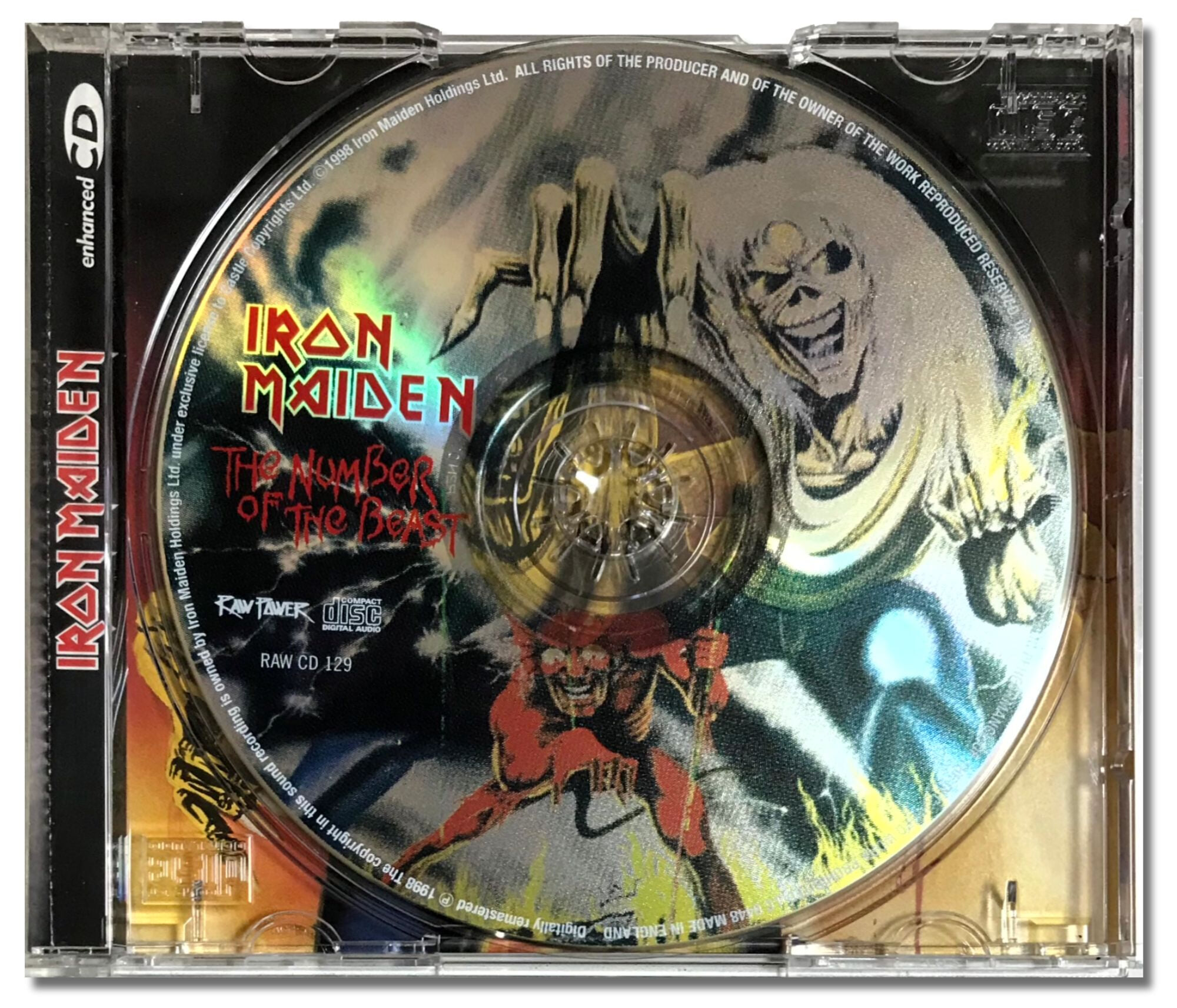 [유럽반CD] Iron Maiden-The Number Of The Beast [2CD Enhanced, Limited Edition]