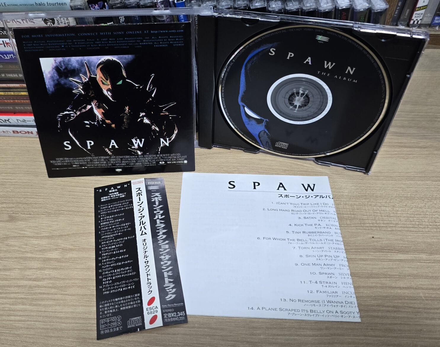 (일본반) 영화 스폰 OST - Spawn (The Album)