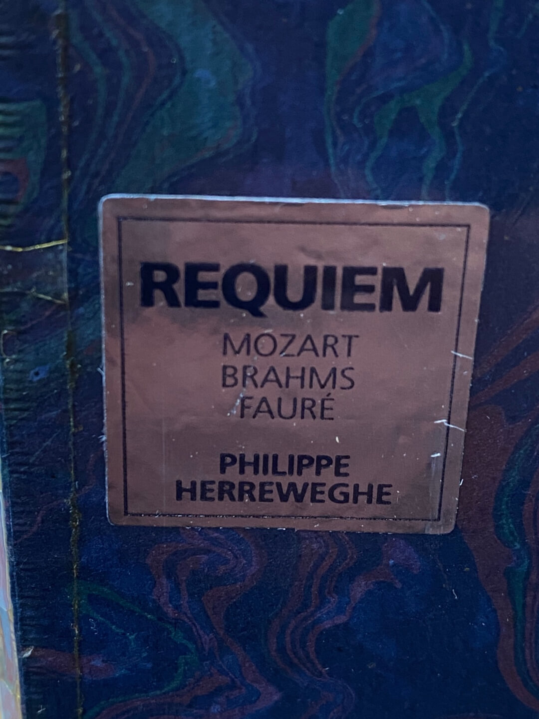 필리프 헤레베허 - Philippe Herreweghe - Mozart, Brahms, Faure Requiem 4Cds [BOX] [미개봉] [프랑스발매]