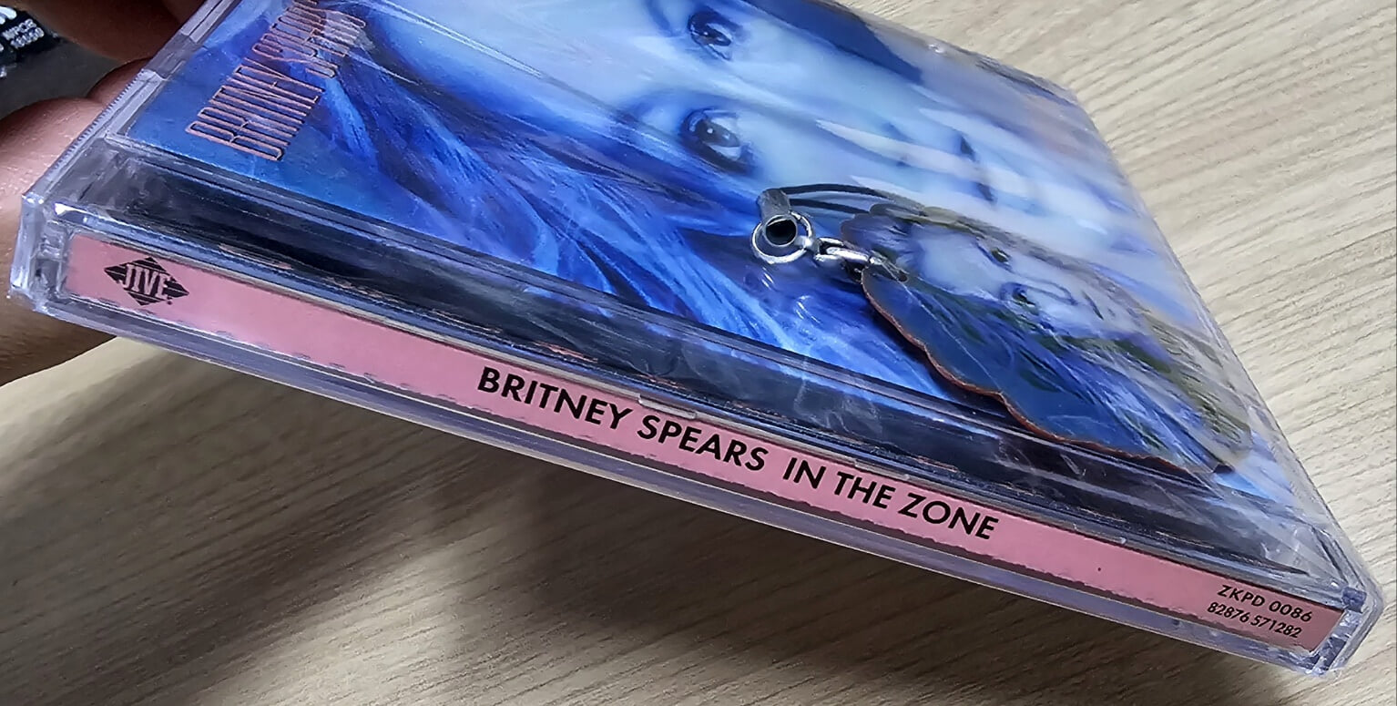 (미개봉 / 희귀 / 초도한정 액정 클리너 동봉) Britney Spears (브리트니 스피어스) - In The Zone