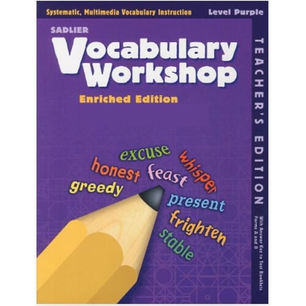 Vocabulary Workshop Level Purple Enriched Edition Teacher's Edition