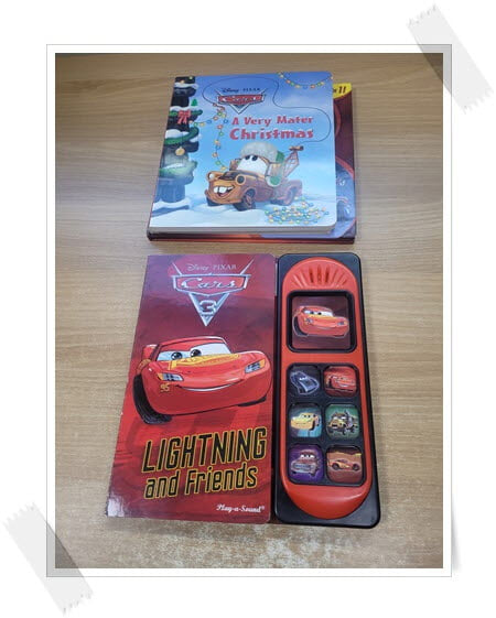 Disney-Pixar Cars 4권 세트.1 Cars 3: Lightning and Friends (Board Books)..출판사 Phoenix International 외..