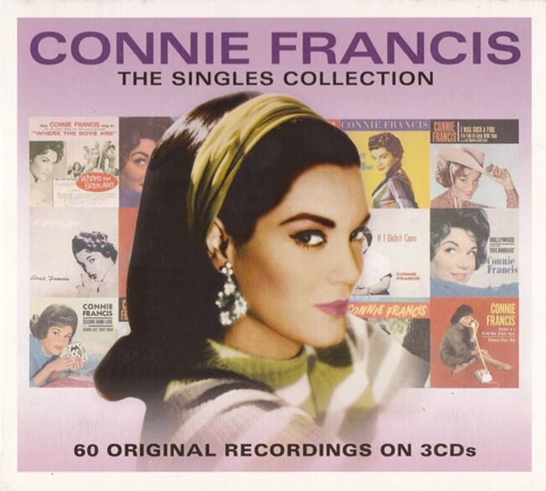 [수입] Connie Francis - The Singles Collection  디지팩/3CD