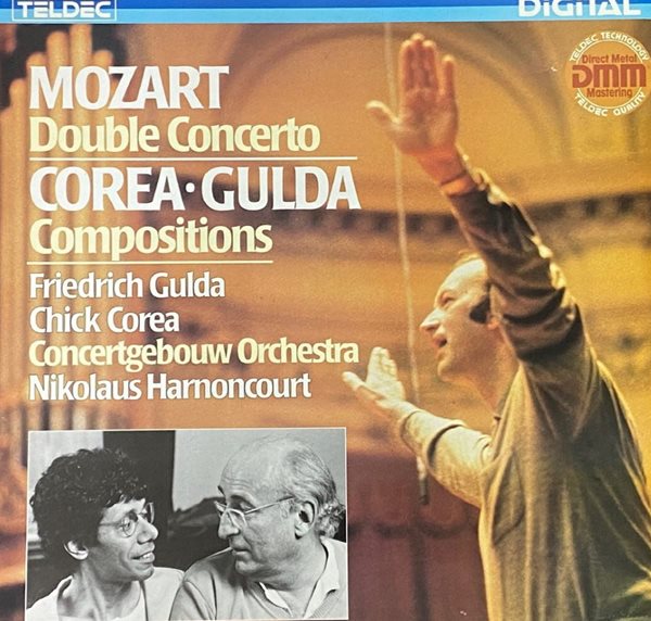 [LP] 굴다,칙 코리아,아르농쿠르 - Gulda,Corea,Harnoncourt - Mozart Double Concerto,Compositions LP [독일반]