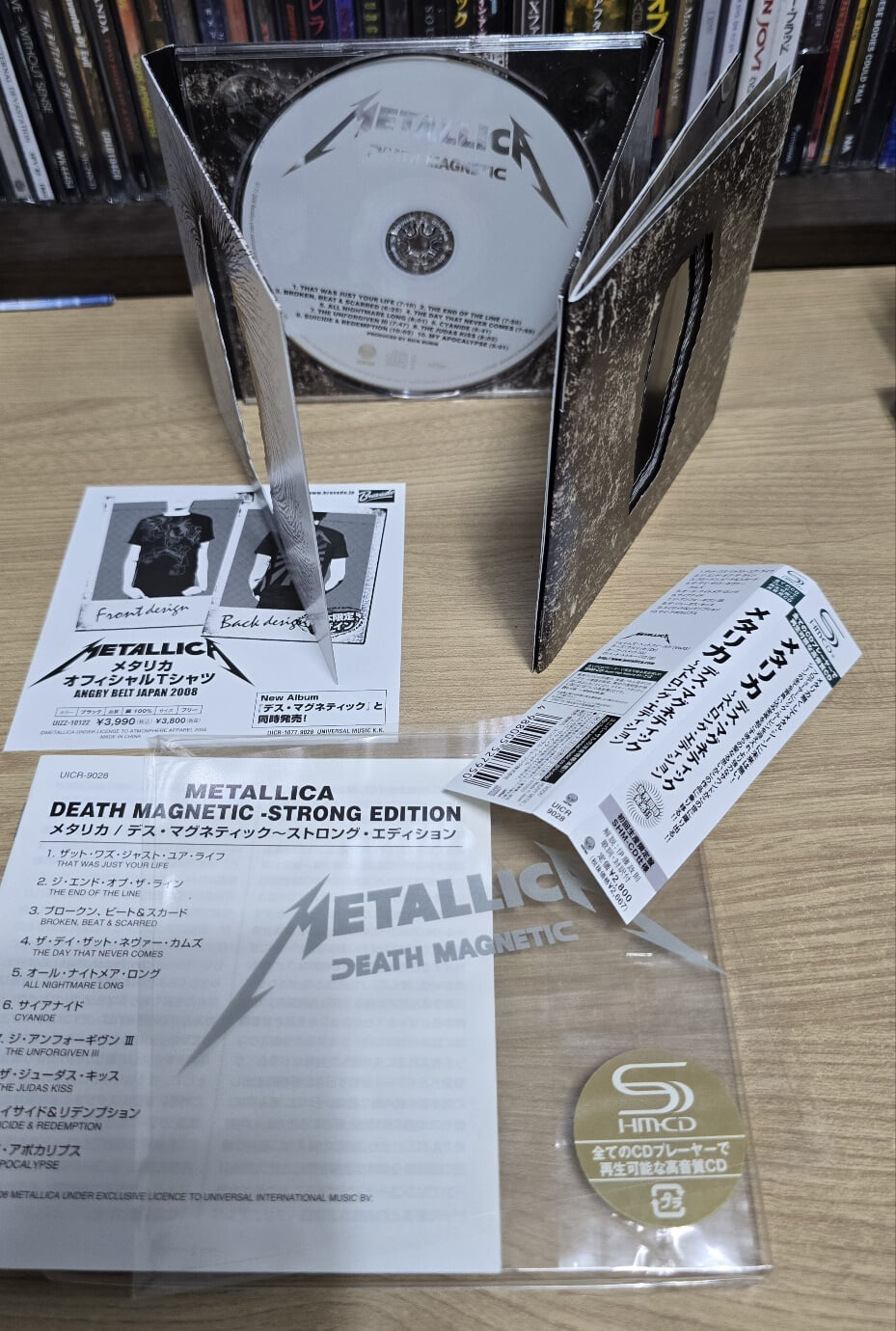 (일본반 3D커버 SHM CD) METALLICA (메탈리카) - DEATH MAGNETIC