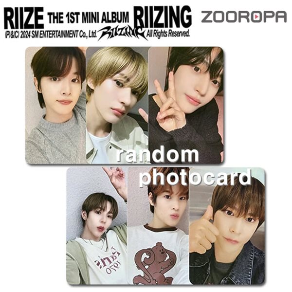 [새상품/J 포토카드] RIIZE 라이즈 RIIZING (정품/팬플리)