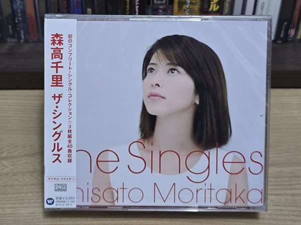 (3CD / 미개봉 / 신품 / 일본반) Moritaka Chisato 森高千里 모리타카 치사토 - The Singles (히트곡 싱글 모음집)