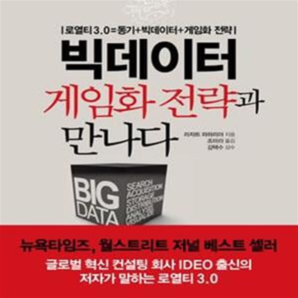 빅데이터 게임화 전략과 만나다 (로열티 3.0=동기+빅데이터+게임화 전략)