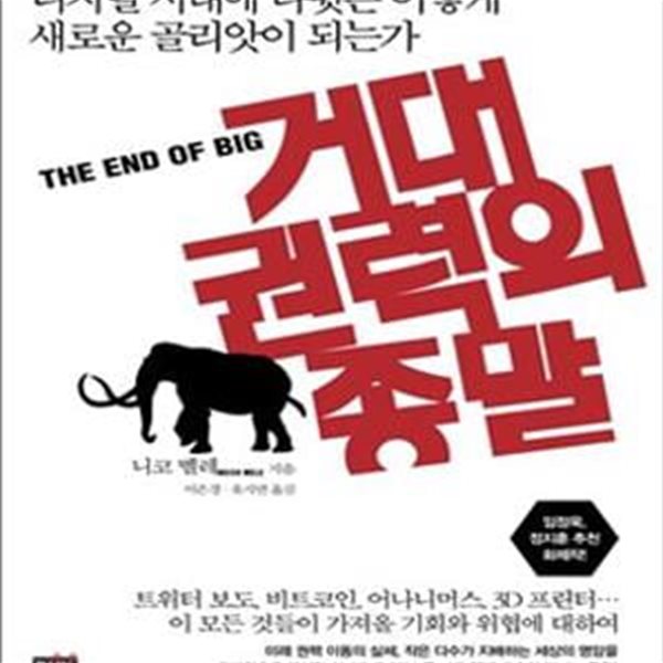 거대 권력의 종말 (디지털 시대에 다윗은 어떻게 새로운 골리앗이 되는가)