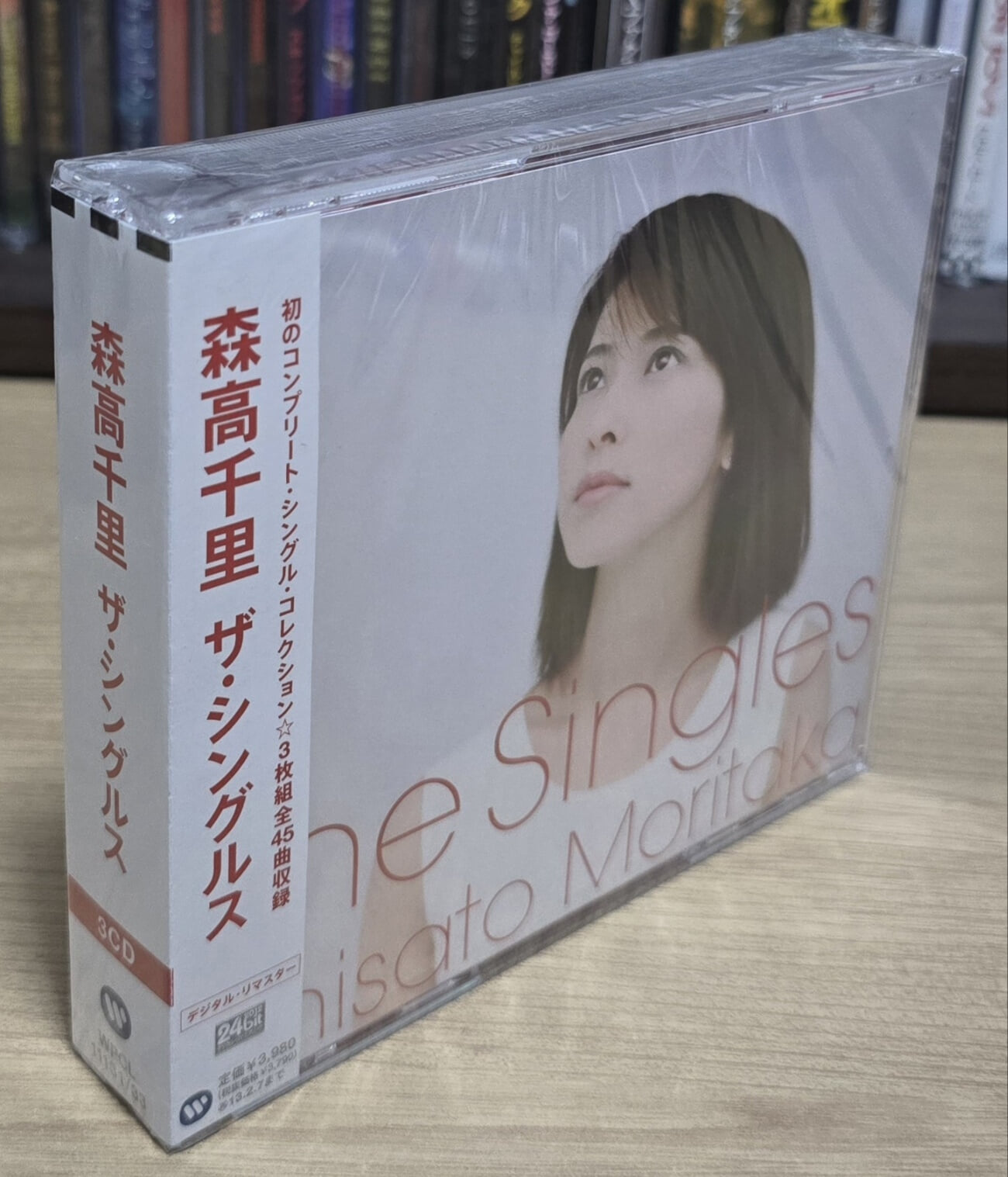 (3CD / 미개봉 / 신품 / 일본반) Moritaka Chisato 森高千里 모리타카 치사토 - The Singles (히트곡 싱글 모음집)