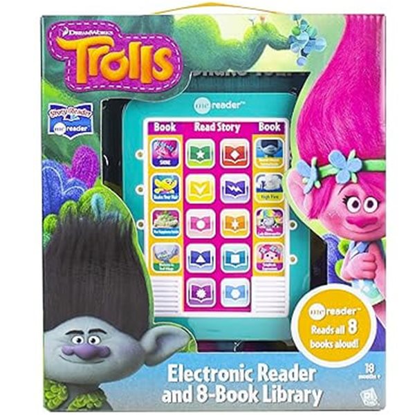 Dreamworks Trolls - Me Reader Electronic Reader 8-Books Library [Shine / Shake Your Hair / The Happiness Inside / Welcome to Troll Village / Branch&#39;s Bergen Survival Guide / High Five /