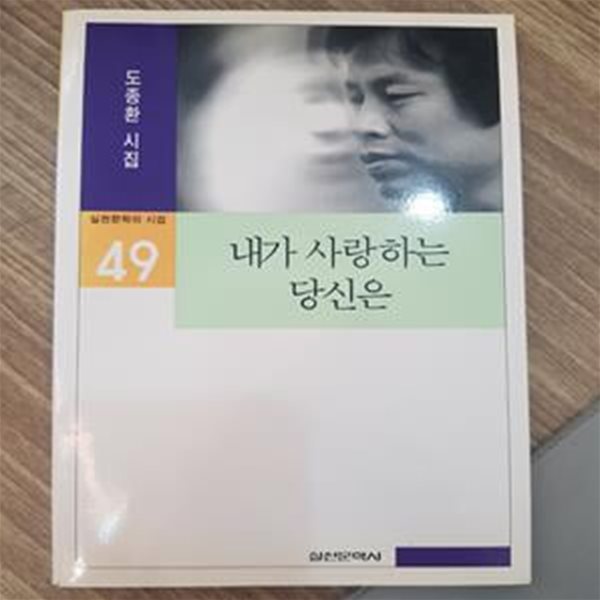 내가 사랑하는 당신은 (실천문학의시집 49) - 도종환 시집