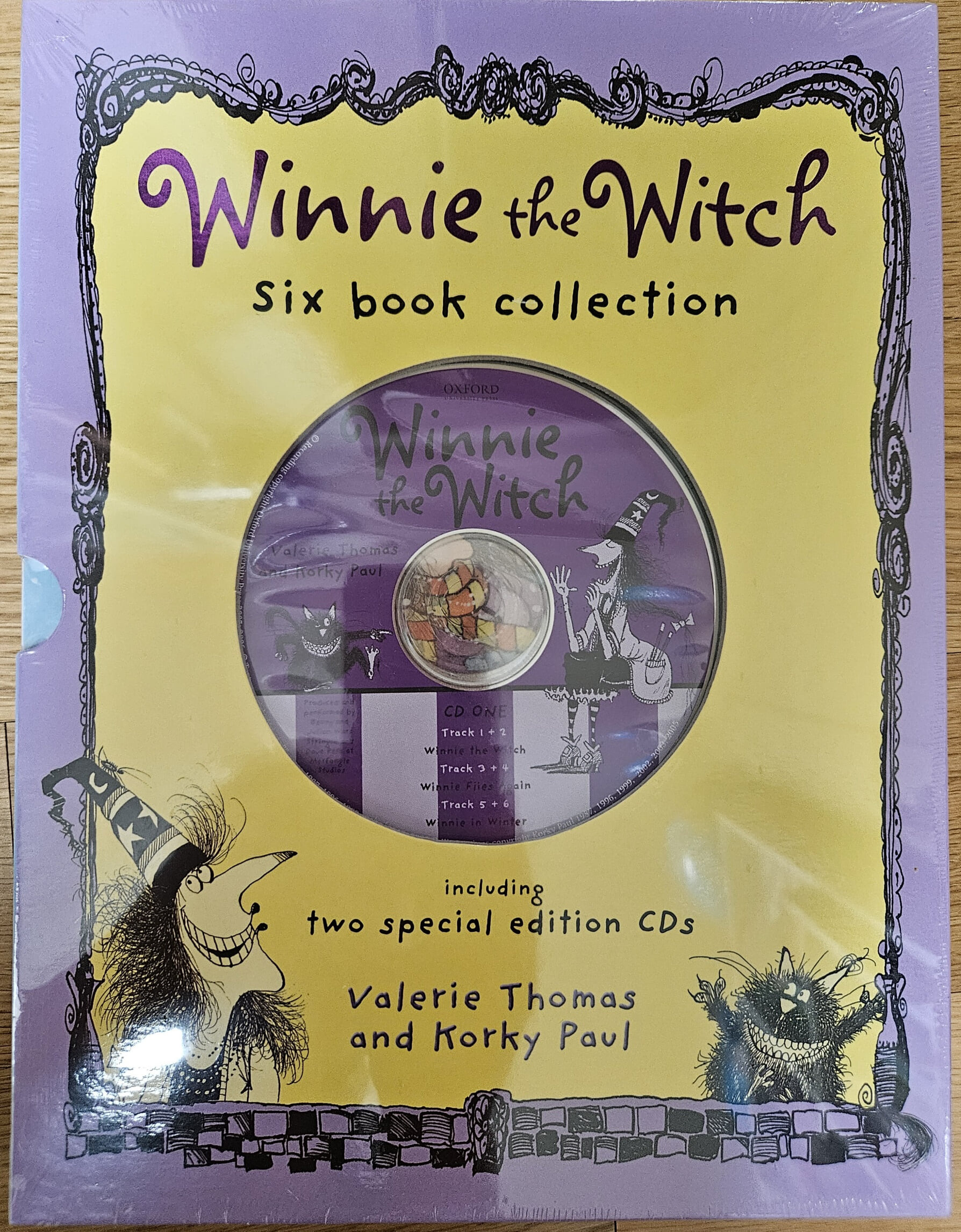 마녀 위니 Winnie the Witch Six book Collection 세트 (Paperback 6권+CD 2장)