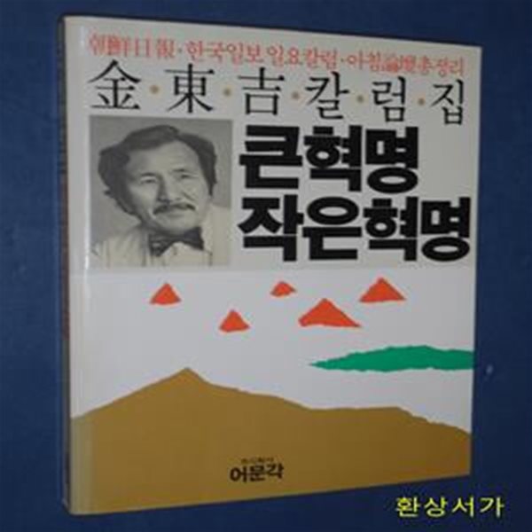 큰혁명 작은혁명 - 김동길 칼럼집