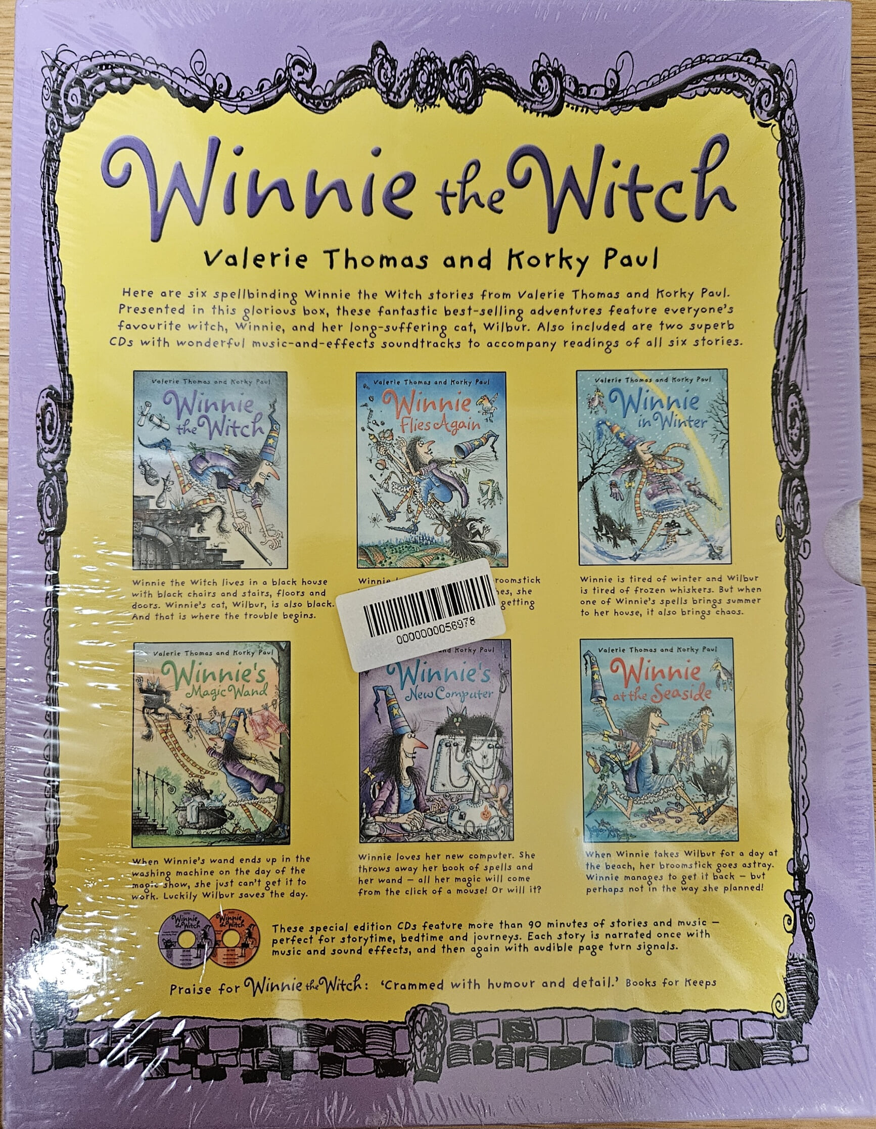 마녀 위니 Winnie the Witch Six book Collection 세트 (Paperback 6권+CD 2장)