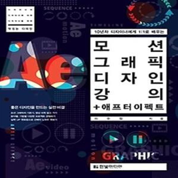 모션 그래픽 디자인 강의 + 애프터 이펙트