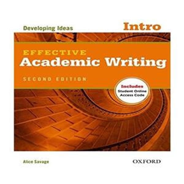 Effective Academic Writing 2/E Intro