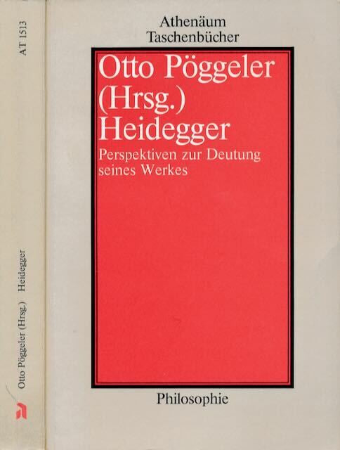 Otto Poggeler (Hrsg.) Heidegger / 하이데거  그의 작품 해석에 대한 관점(독일어판)