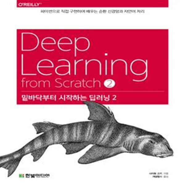 밑바닥부터 시작하는 딥러닝 2 (파이썬으로 직접 구현하며 배우는 순환 신경망과 자연어 처리)