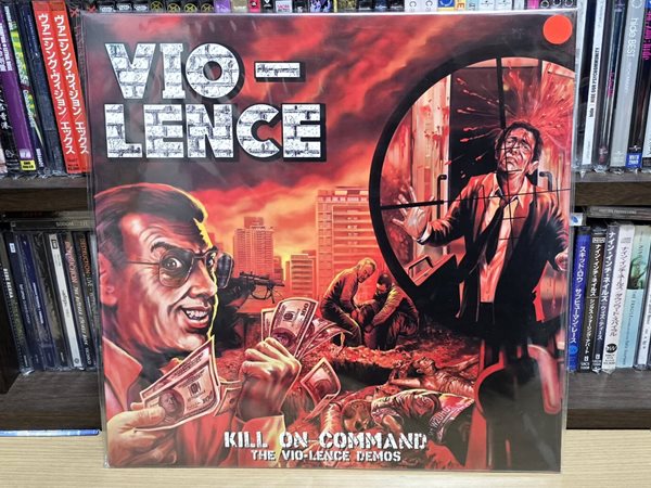 (미개봉 / 한정반 / 컬러 바이닐 LP) Vio-Lence - Kill On Command (The Vio-lence Demos)