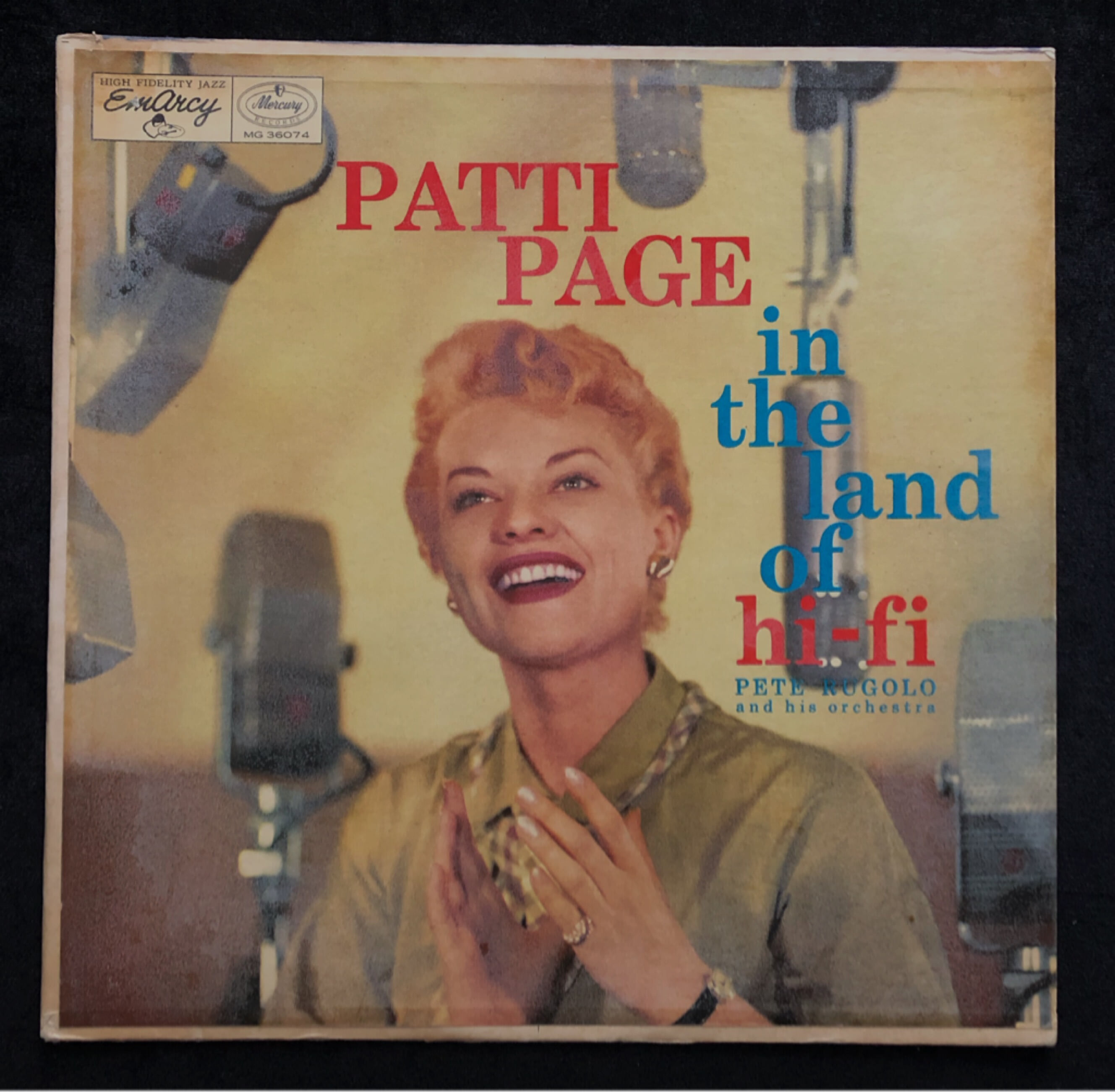 [LP] 수입원반 PATTI PAGE MG-36074 (MONO반)