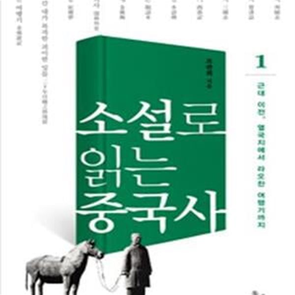 소설로 읽는 중국사 1,2 (전2권)  (근대 이전 열국지에서 라오찬 여행기까지)