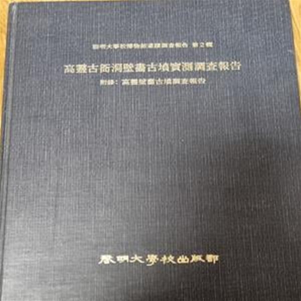 고령 고아동 벽화고분 실측조사보고서