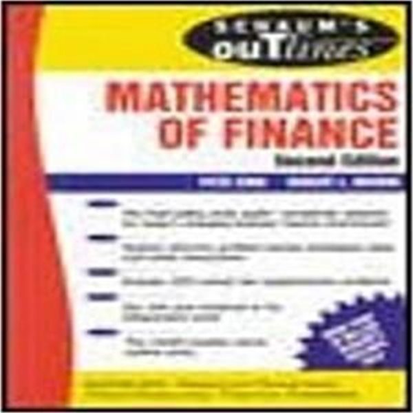 Schaum&#39;s Outline of Mathematics of Finance (Paperback, 2, Revised) 