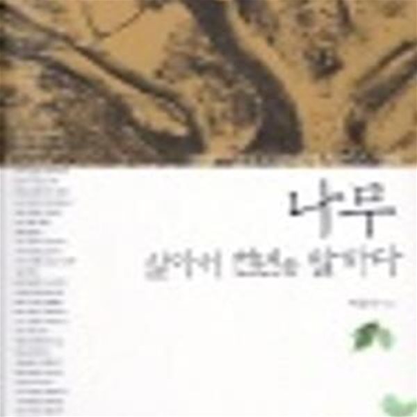 나무 살아서 천년을 말하다 (2004 초판)