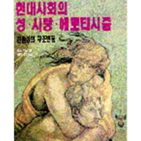 현대사회의 성 사랑 에로티시즘: 친밀성의 구조 변동