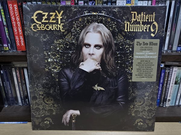 (미개봉 / 2LP / 한정반 / 크리스탈 클리어 바이닐) Ozzy Osbourne - Patient Number 9