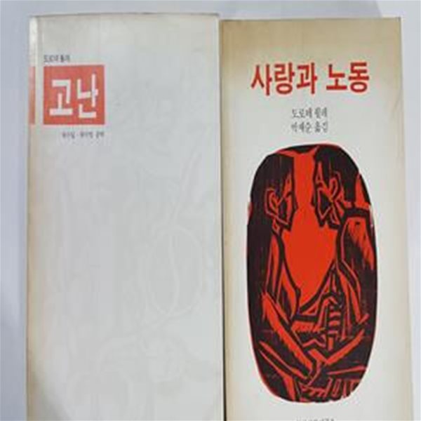 사랑과 노동 + 고난       /(두권/도로테 죌레/한국신학연구소/하단참조)