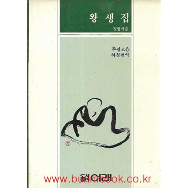 1991년 초판 정법개술 왕생집