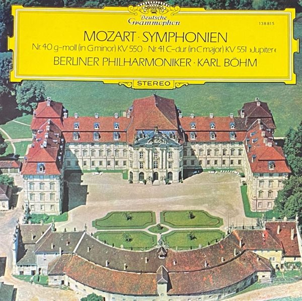 [LP] 칼 뵘 - Karl Bohm - Mozart Symphonien Nr.40,41 &#39;Jupiter&#39; LP [성음-라이센스반]