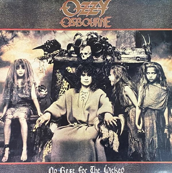 [LP] 오지 오스본 - Ozzy Osbourne - No Rest For The Wicked LP [지구-라이센스반]