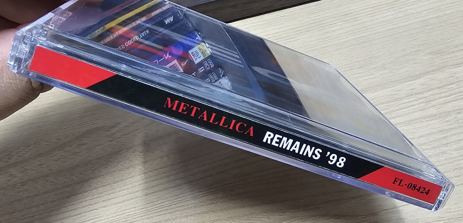 (희귀 / 2CD 라이브 부틀렉) METALLICA 메탈리카 - 내한공연 Remains`98