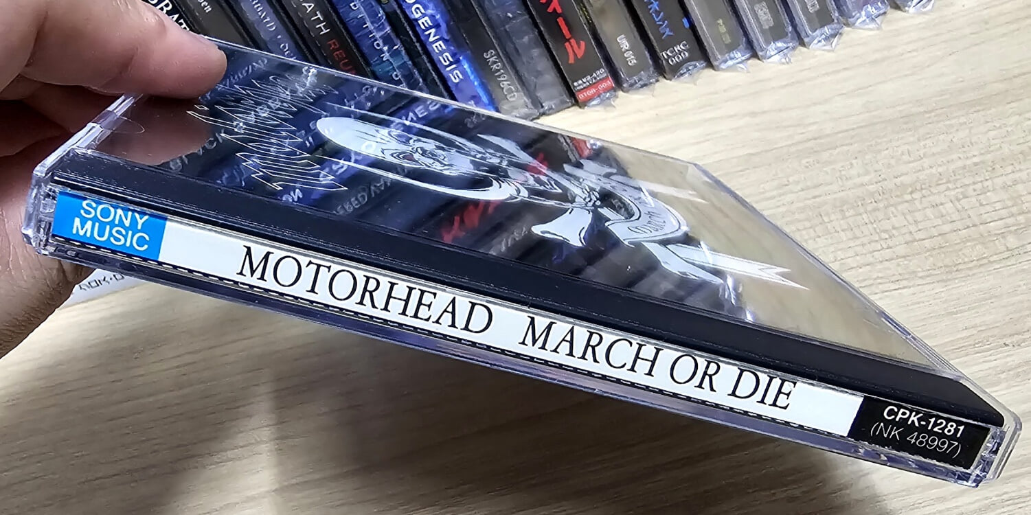 (희귀 라이센스 초판) Motorhead - March Or Die